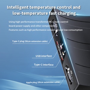 2020-2025 Car Modification Car <b>Charger</b> Wired Fast Charging Docking Station Suitable for Volkswagen Tayron - Product Image 5