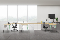 Greatway BAS-NTA Moderne Minimaliste Robuste Ergonomique Creative Steel Desk CEO Office Table Executive