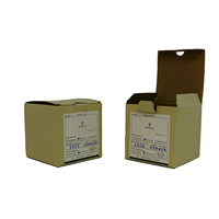 Boîtes d'expédition pliables en carton ondulé personnalisées, imprimées avec des matériaux recyclés, laminage mat 2 mm, tasses en céramique