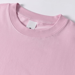 TKAN-114 T-shirt streetwear personnalisé unisexe vintage délavé à l'acide Y2K coupe ample pour homme 100% coton tricoté à manches courtes surdimensionné - Product Image 2