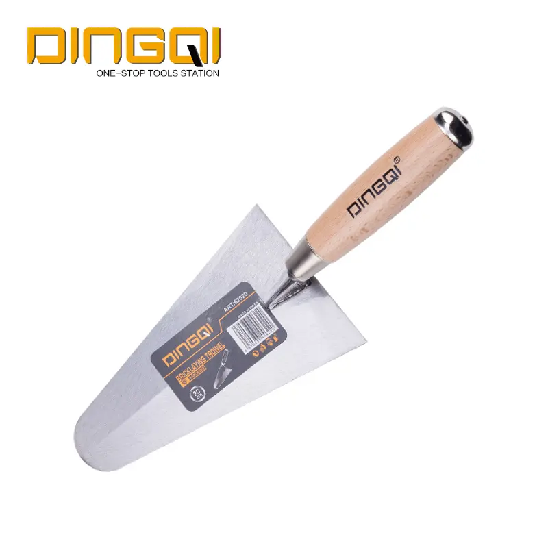 DingQi Cheap Price Hand Tool Stainless Steel Concrete Bricklaying Trowel Plastering Trowel