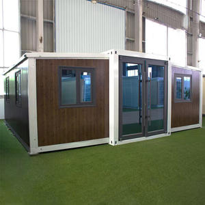 Vente directe 40 20 pieds Conteneur mobile de luxe extensible 2-5 chambres Villa préfabriquée Maison portable pour bureau et hôtel - Product Image 3