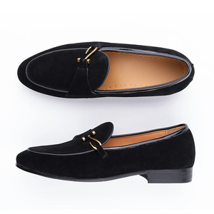 Factory <strong>Customized</strong> Men's Cow Suede <strong>Loafers</strong> High Quality Height Increasing Casual Office Daily Slip-On Shoes New Design Man Shoe - Product Image 6