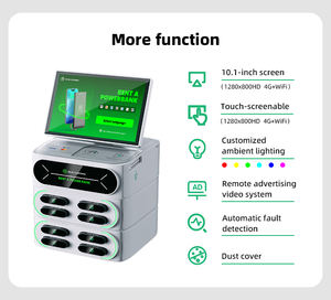Station de recharge pour téléphone <span class=keywords><strong>portable</strong></span> public à écran intelligent à 24 emplacements Kiosque empilable à partager Power Bank Distributeur automatique libre-service - Product Image 5