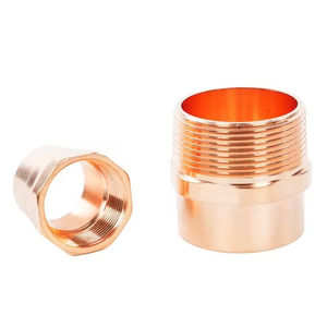 Meilleur adaptateur mâle et femelle en cuivre d'usine pour la plomberie, la réfrigération et l'eau potable - Product Image 1