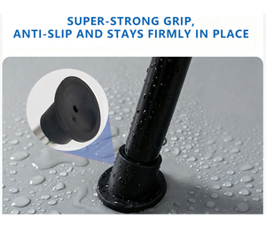 Silla de <span class=keywords><strong>Inodoro</strong></span> <span class=keywords><strong>Plegable</strong></span> de Alta Resistencia con Altura Ajustable y Reposabrazos para Personas Mayores, Diseño <span class=keywords><strong>Plegable</strong></span>, Material PP, Capacidad de 150 kg, con Cubeta - Product Image 3