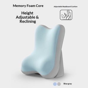 Bedside Split-type Memory Foam Neck and Waist <strong>Support</strong> Pillow <strong>Sofa</strong> Bed Lumbar <strong>Support</strong> <strong>Cushion</strong> for Bedroom Reading Backrest - Product Image 6