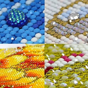 ชุดภาพวาดเพชรอะคริลิค DIY สำหรับผู้ใหญ่ XIXI ลายพิมพ์ตามสั่ง รูปนกฮูก นกยูง ผีเสื้อ แบบเต็มพื้นที่ ลายการ์ตูน สัตว์ต่างๆ - Product Image 6