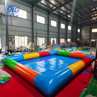 Piscine gonflable de grande taille de haute qualité, spécialement conçue pour les activités commerciales, en PVC, pour les parcs et les places en plein air