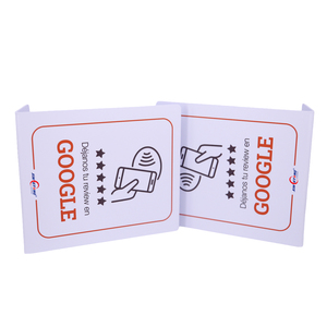 Base NFC de PVC de 13.56MHz con Diseño Personalizado para Reseñas de Google, TikTok, Instagram, <span class=keywords><strong>Facebook</strong></span>, Interfaz de Comunicación RFID - Product Image 2