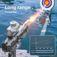 Pistolet à eau électrique en plastique de troisième génération, modèle Flash Recoil, à économie d'eau, pour enfants, idéal pour l'extérieur – Vente flash