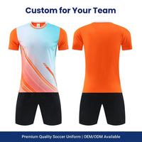 Fabricante de Camisetas de Fútbol Personalizadas en Guangzhou, Malla de Poliéster Sublimada con Logotipo, Camiseta de Fútbol OEM al por Mayor