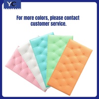 Papier peint auto-adhésif 3D anti-collision, panneaux muraux insonorisants, à coller et à décoller, imperméables, pour chambre d'enfant