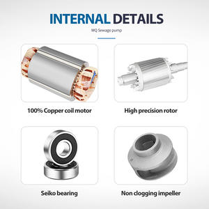 Pompa fanghi di fanghi di migliore qualità dei rifiuti di acque reflue sommergibili pompe per acqua sommersa Wq <span class=keywords><strong>Non</strong></span> intasamento pompa per acque sporche - Product Image 6