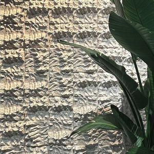 Ladrillo de hormigón UHPC para patio de casa, hotel, revestimiento de paredes interiores y exteriores, diseños 3D Mont Blanc 200*200*38mm impermeable - Product Image 1