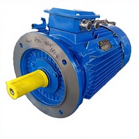 Motor Induksi AC Tiga Fasa Tipe Squirrel Cage 1HP-100HP 50Hz Efisiensi IE3 Proteksi IP55