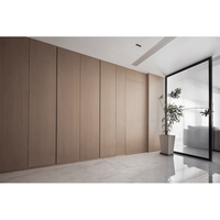 Panneau mural en placage de bois de charbon de bambou, panneau mural en ardoise carbonisée, vente chaude