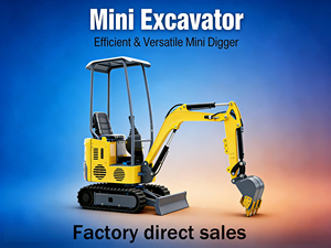 <span class=keywords><strong>Mini</strong></span>-excavatrice hydraulique à chenilles, vente directe usine, prix abordable - Product Image 1