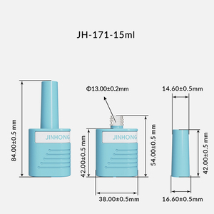 15ml Gradient <strong>Nail</strong> <strong>Gel</strong> Polish Bottle Custom Made Premium Cosmetic Brush Packaging for Cat Eye <strong>Gel</strong> - Product Image 6