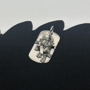 Collier pendentif Croix Chrome Hearts, bijoux pour hommes et femmes, plaqué argent et or, mode vintage rétro tendance, croix punk, cadeau sportif - Product Image 5