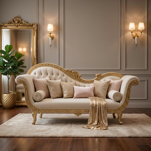 Luxury Wedding <b>Sofa</b> for Bride and Groom Comfortable Stylish Couch for Wedding Ceremony and Event Decor - Product Image 4