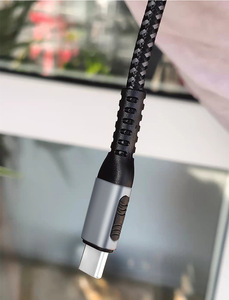 E-marker 5A pd100w <span class=keywords><strong>USB</strong></span> <span class=keywords><strong>2.0</strong></span> Typ C QC 3.0 20V sạc nhanh cáp dữ liệu Loại C PD <span class=keywords><strong>USB</strong></span> C Nam đến Nam sạc cáp 3 FT 10 ft - Product Image 5