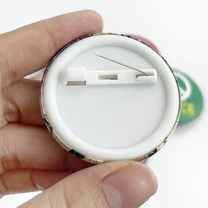 カスタム格安ブローチバッジティンプレートピンMOQなしメタルバッジボタン付きティンプレートバッジ - Product Image 5