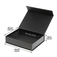 Caja de regalo de cinta magnética de laminación personalizada, forma de caja de embalaje de vino tinto con esponja reciclada en relieve de laminación brillante