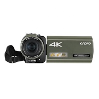 Caméra vidéo professionnelle ODM, Zoom optique 12X, 4K UHD, Streaming en direct, Vlog, caméra vidéo