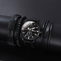 Montre à quartz LP05 pour homme, style polyvalent, vente chaude transfrontalière, directement de l'usine, montre d'affaires à deux cadrans