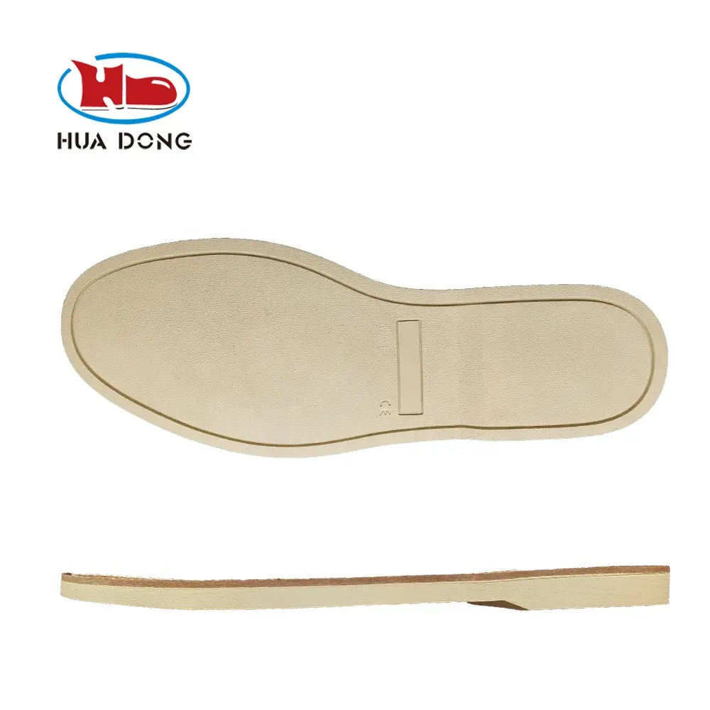 एकमात्र विशेषज्ञ Huadong गैर फिसलन कस्टम अपने लोगो नाव जूते एकमात्र Suela डे Zapatillas चमड़े Welted Outsole के