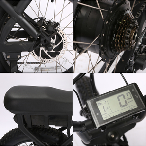 08 48V高電圧電動自転車 フルサスペンションアルミ合金フレーム ファットタイヤ-EU/US倉庫 - Product Image 5