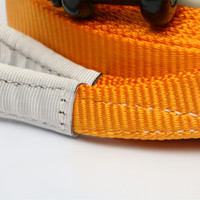 HORS GRILLE Orange Récupération Snatch Strap 8000kgs Capacité de charge 9M Longueur 60mm Largeur Sangles de remorquage pour Jeep Offroad Tous Véhicules