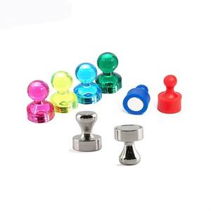 강력한 화이트보드 핀 희토류 자석 마그네틱 핀 학교 사무실용 자석 냉장고용 벤딩 용접 포함 - Product Image 3