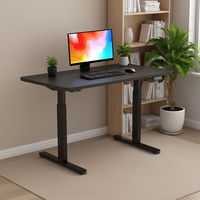 Meubles de bureau modernes, bureau debout à hauteur réglable électrique à double moteur, table élévatrice électrique, bureau intelligent pour la maison, cadre de bureau
