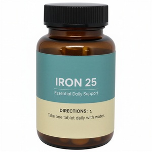 Yuyu Healthcare Hierro 25, Tabletas de 500mg de Alta Absorción Sin Heme, Fórmula Suave para el Estómago, para Adultos, Apoyo en Casos de Anemia por Embarazo, 60 Unidades - Product Image 3