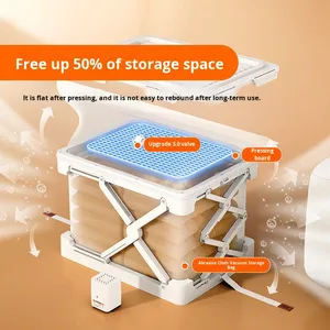 กล่องเก็บของพลาสติกแบบพับได้ ป้องกันเชื้อรา กันความชื้น ความจุขนาดใหญ่ - Product Image 3