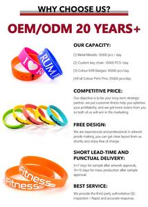 סיטוני צמיד סיליקון דק צמיד סיליקון צמיד עם לוגו מותאם אישית צבע עבור צמיד סיליקון - Product Image 3