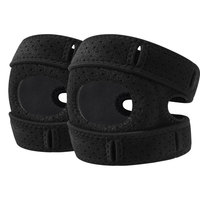 Sangle rotulienne Protection des genoux Double sangle Sports Protection des genoux Ajuster la pression Absorption des chocs