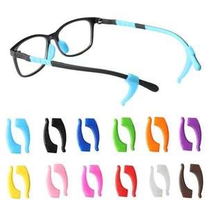 Supports d'oreille antidérapants en silicone <span class=keywords><strong>pour</strong></span> <span class=keywords><strong>lunettes</strong></span> et <span class=keywords><strong>lunettes</strong></span> de soleil, clips <span class=keywords><strong>élastique</strong></span>s – Vente en gros usine, en stock - Product Image 1