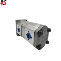 Fabricant de pompes à engrenages double Zhengquan CBN en Stock pompe de transfert d'huile à haute pression hydraulique à arbre clé cannelé/plat/court