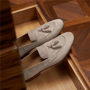 Chaussures habillées pour hommes en cuir véritable britannique de haute qualité, design de luxe pour affaires, à lacets, motif fait main, très vendues - Product Image 3