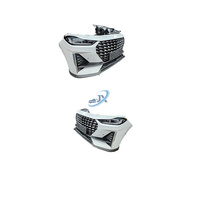 Pour Jetour X70 PLUS Kit de carrosserie de voiture d'occasion de haute qualité Ensemble de pare-chocs avant avec calandre, ventilateur de radiateur et phares avant