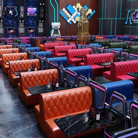 Ensemble de meubles de restaurant Willowood Premium Sense personnalisé, canapé, table et chaises