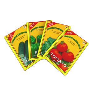 Logo personalizzato sacchetto di <span class=keywords><strong>semi</strong></span> sigillato su 3 lati sacchetto di carta composita in foglio di alluminio <span class=keywords><strong>vendita</strong></span> calda sacchetti di <span class=keywords><strong>semi</strong></span> agricoli per frutta e verdura - Product Image 1