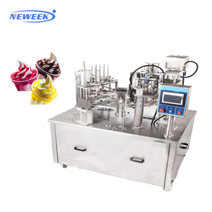 NEWEEK Thiết Bị Niêm Phong Chiết Rót Cốc Kem Bằng Thép Không Gỉ Tự Động Tùy Chỉnh Công Nghiệp - Product Image 1