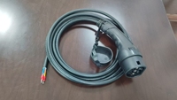 Stock d'usine 16A Type 2 IEC 62196-2 Câble de charge EV portable neuf avec pistolet de charge de voiture Euro monophasé