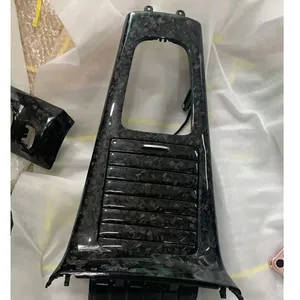 Pour Mercedes Benz Classe <span class=keywords><strong>CLA</strong></span> W177 C118, cadre de ventilation central forgé pour climatiseur, en fibre de carbone - Product Image 2