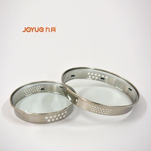 Nhà hữu ích thủy tinh giá rẻ cover pot có nắp đậy - Product Image 3