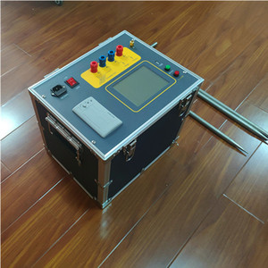 1A-5A Output Current Earth Grid Grounding Resistance Tester With Full-touch Super-large Crystal Display - Product Image 5